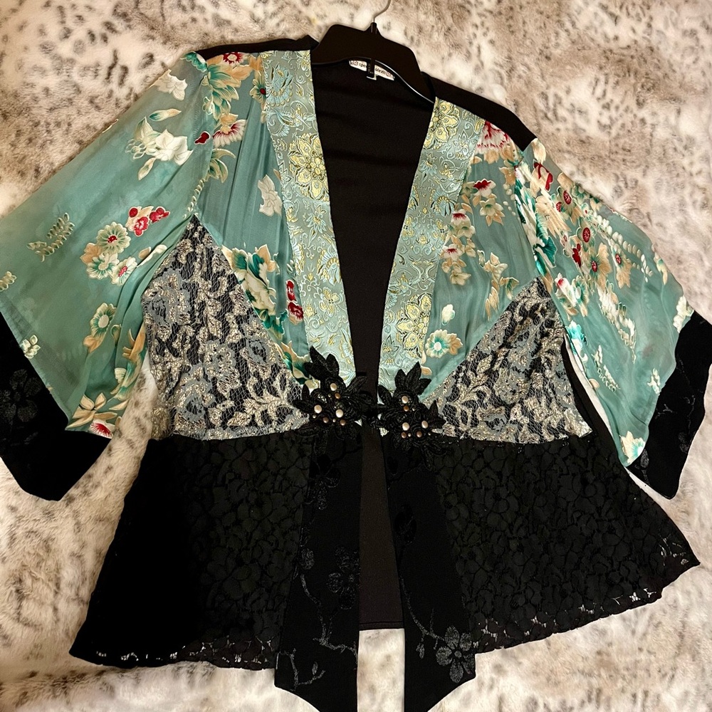 Vintage silk,rayon xl
